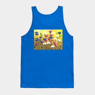 Pink, Blue And White 2021 Tank Top